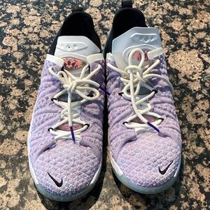 Nike Purple and White Athletic Shoes